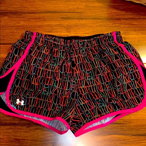 armor running shorts